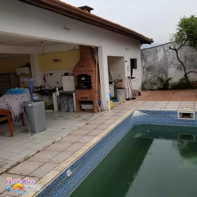 CASA COM PISCINA-3 QUARTOS-CARAGUATATUBA - SP-CANTO DO MAR